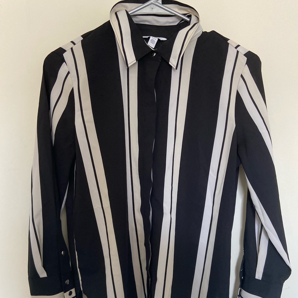 Calvin Klein button up blouse